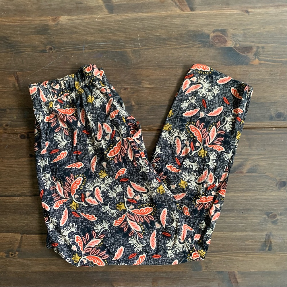 Floral Pattern Lounge Pants
